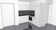 Erstbezug! Charmante 2-Zimmer-Wohnung mit Süd-West Balkon - Küche.jpeg