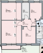 Gepflegte 3-Zimmer-Wohnung mit Stellplatz und Balkon - Grundriss