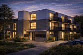 Teilmöbliertes Mikroapartment in Uninähe KfW-40-QNG-Neubau - Eingang Abend.jpg