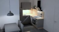 Moderne 3-Zimmer-Wohnung mit Terrasse und separatem Eingang - Küche.jpg