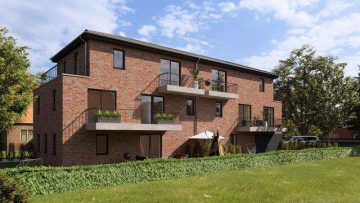 Neubau – lichtdurchflutete 2-Zimmer-Wohnung mit Balkon und Dachterrasse, 26127 Oldenburg, Penthousewohnung