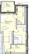 Erstbezug - Moderne 2-Zimmer-Wohnung mit Sonnenbalkon in Kreyenbrück - Grundriss.png