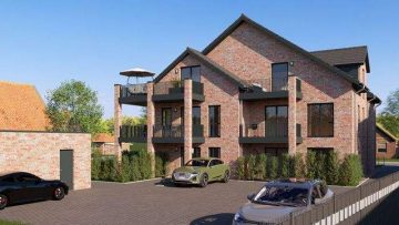 Neubau | Lichtdurchflutete 3-Zimmer-Wohnung mit Balkon, 26121 Oldenburg, Wohnung