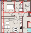 Exklusive 2-Zimmer-Erdgeschosswohnung mit Terrasse // KfW 40 QNG - Grundriss Whg. 01.png