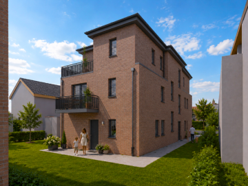KFW-40-QNG // Helle 2-Zimmer-Neubauwohnung mit Balkon in Eversten, 26131 Oldenburg, Wohnung