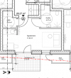 Moderne 1-Zimmer-Neubauwohnung mit Terrasse // KFW 40 QNG - Grundriss