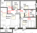 Attraktive 3-Zimmer-Wohnung mit Stellplatz und Balkon - Erstbezug! - Grundriss Whg. 07.png