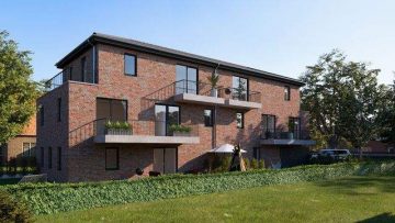 Dachgeschoss: Helle 2-Zimmer-Wohnung mit Balkon & Dachterrasse | KFW 40, 26127 Oldenburg, Wohnung