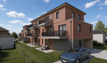 Neubau Mehrfamilienhaus mit 7 Wohneinheiten in KFW 40 QNG, 26131 Oldenburg, Mehrfamilienhaus
