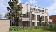 Neubau: 2-Zimmer-Wohnung im Erdgeschoss mit Terrasse und Garten - Außenansicht I
