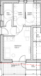 Hochwertige 2-Zimmer-Neubauwohnung mit Terrasse - KFW 40 QNG - Grundriss