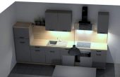 Moderne 2-Zimmer-Wohnung mit sonnigem Balkon im Erstbezug - Küche.jpg