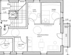 Nachhaltig & modern: 2-Zimmer-Neubauwohnung mit Balkon im KFW 40 QNG Standard - Grundriss